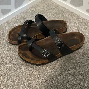 Women’s Birkenstock Mayari Shiny Black Size 38